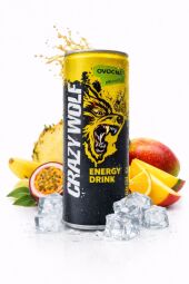 Crazy Wolf - Ovocná příchuť 250 ml 